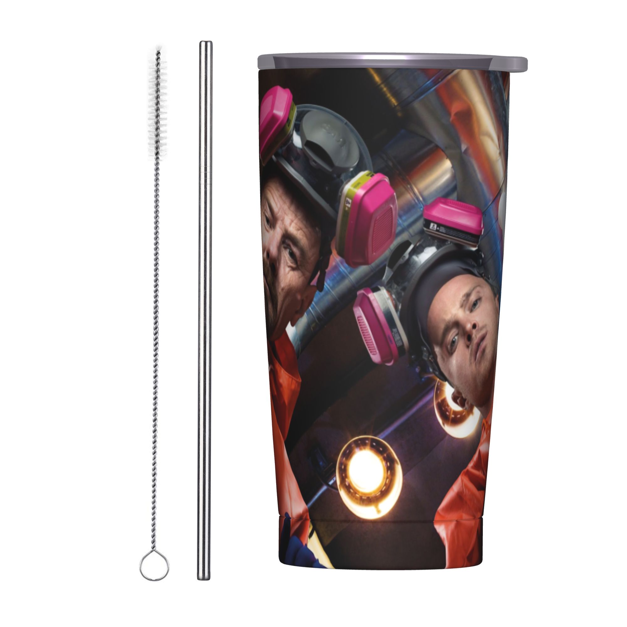Tumbler 20Oz White - Walter White Pinkman Tumbler Vacuüm Geïsoleerde