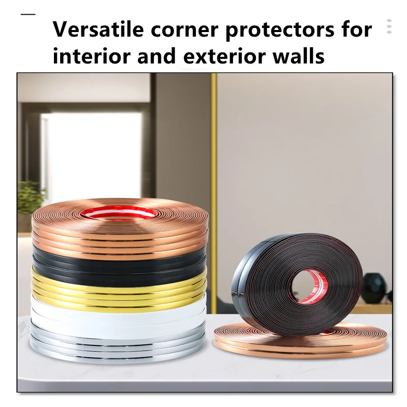 Ceramic Tile Blank - Zelfklevende anti-collision muur hoekbeschermingsstrip PVC siliconen