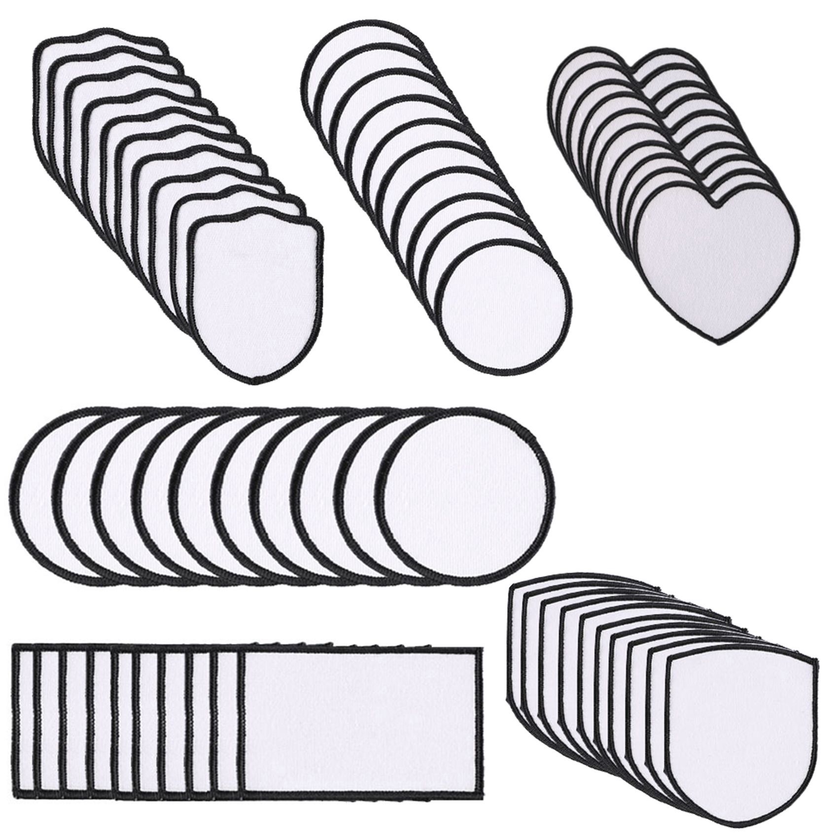 Hat Sublimation Blank - SHGO-180 Stuks Sublimatie Blanks Patches Stof
