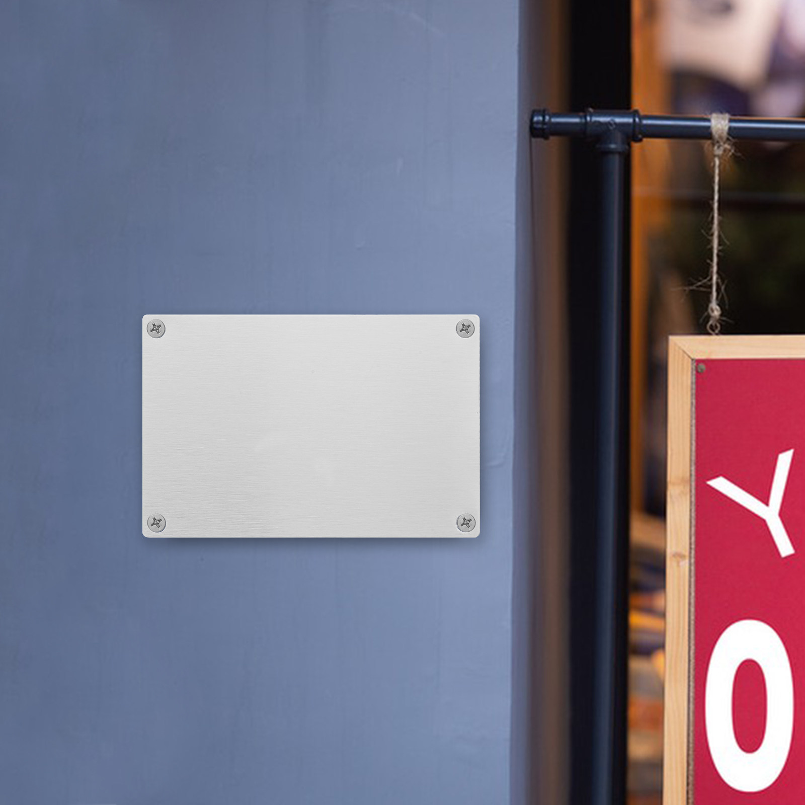 5 stuks blanco roestvrijstalen - Yard Sign Blank recensie en prijs