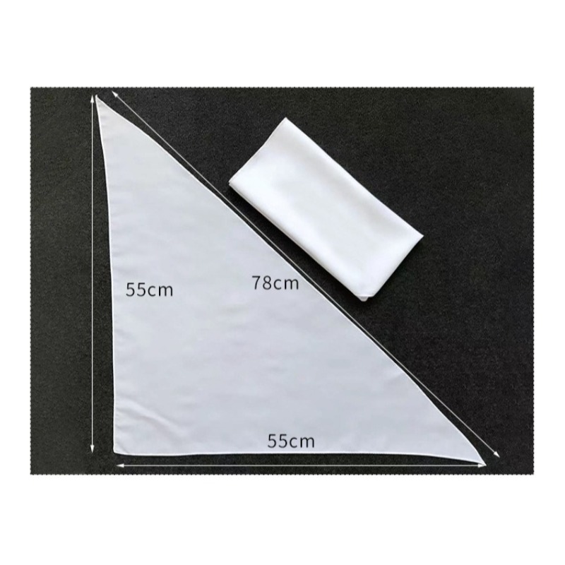 Witte Hond Bandana Sjaal Drieh - Bandana Blank White recensie en prijs