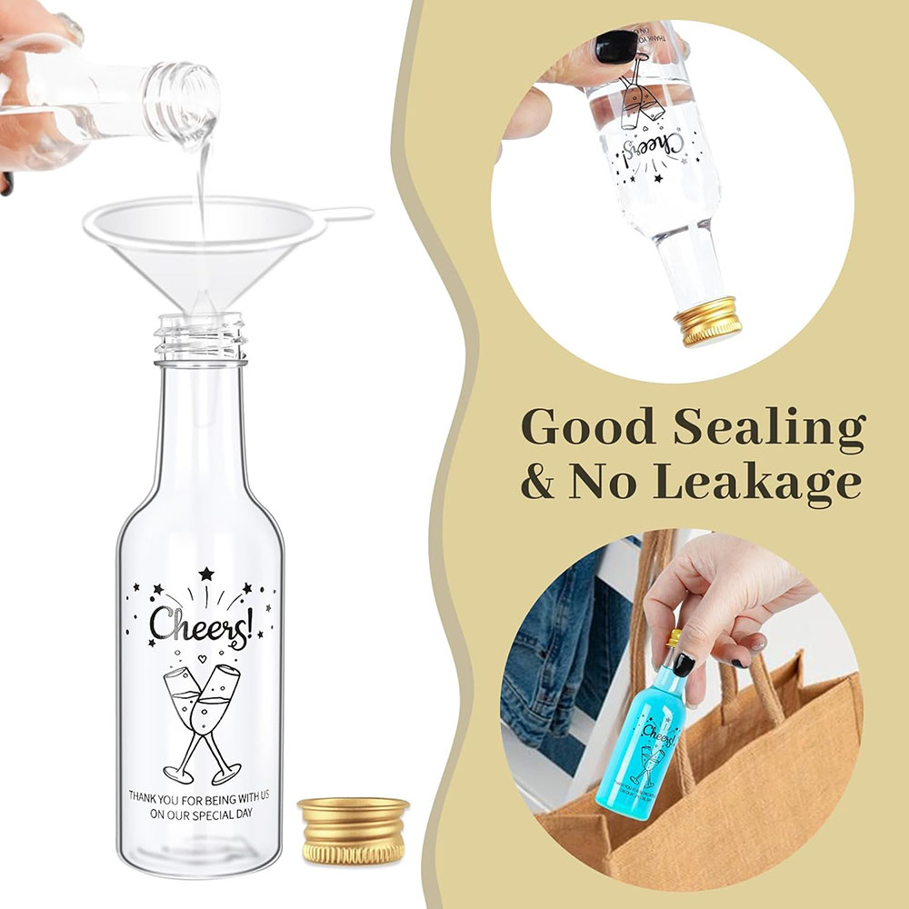 50 stuks mini-spirituosenflesj - Water Bottle Blank recensie en prijs