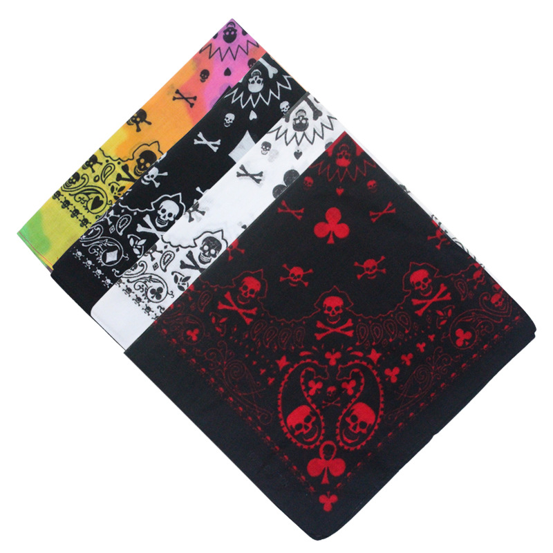 55cm Wit Zwart Rood Schedel Po - Bandana Blank White recensie en prijs