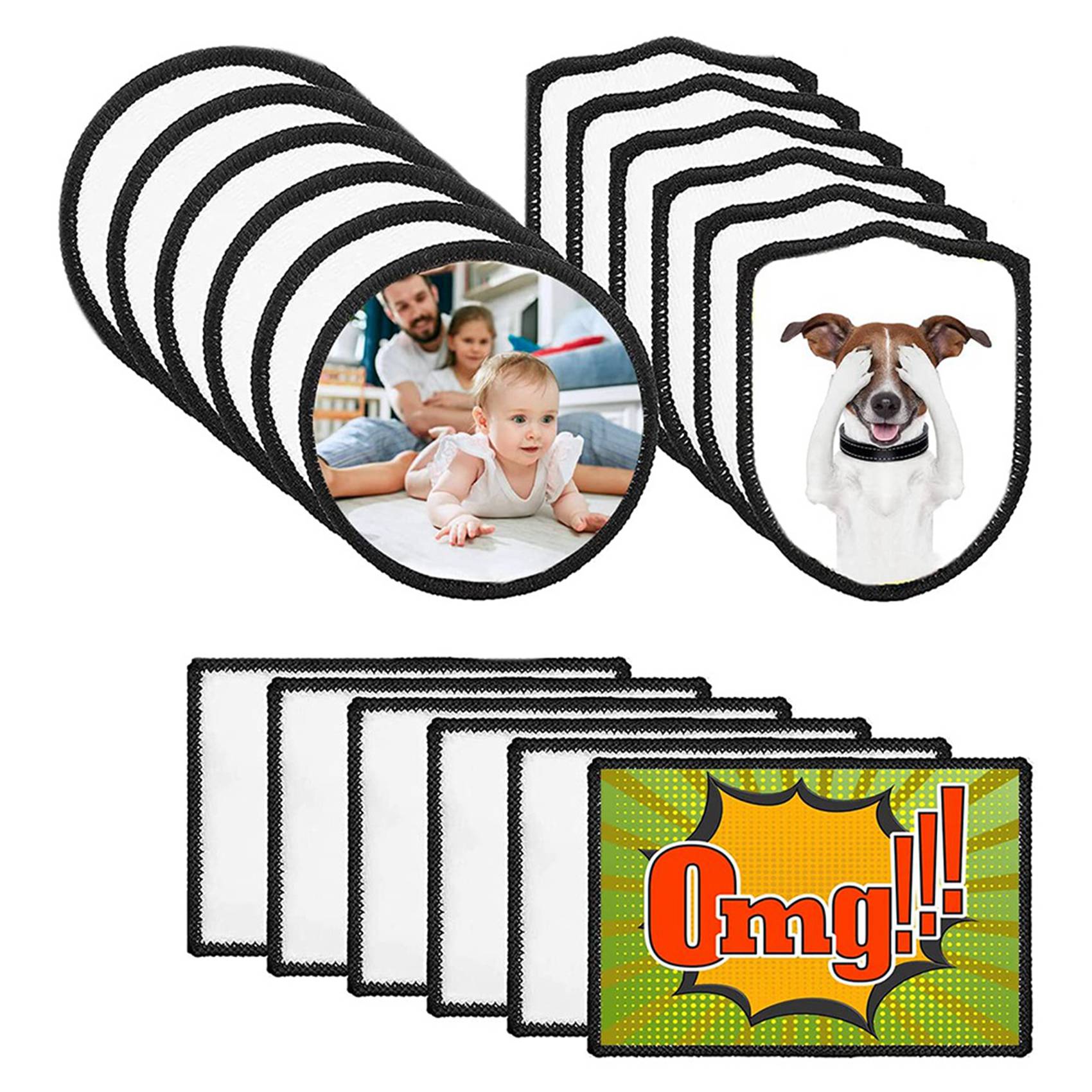 48 stuks sublimatie patch blan - Hat Sublimation Blank recensie en prijs