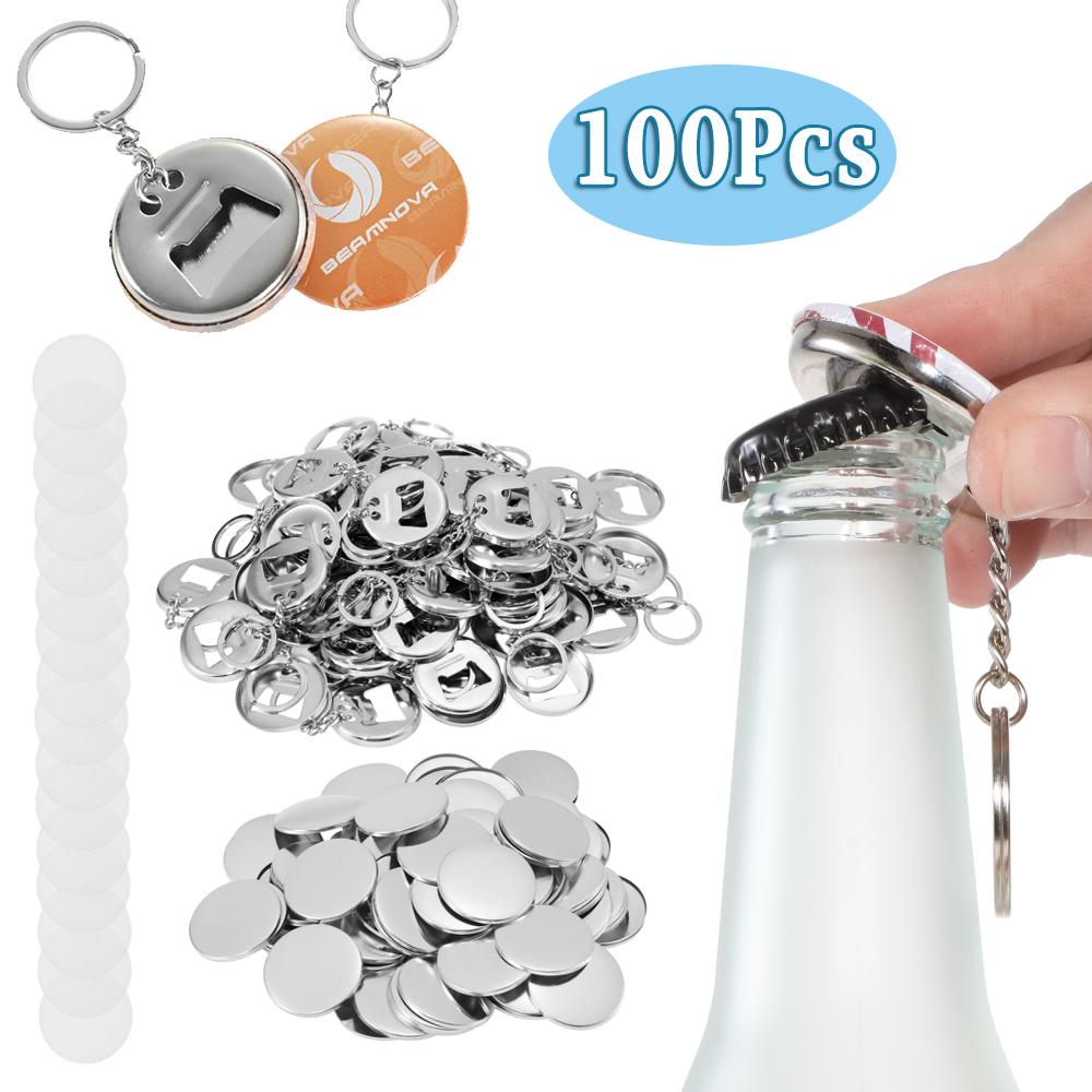 100 stks Badge Materialen Fles - Button Badge Blank recensie en prijs