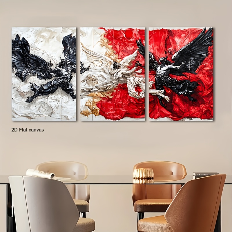 Frameloos canvas 3-delig ingel - Canvas Wrap Ready recensie en prijs